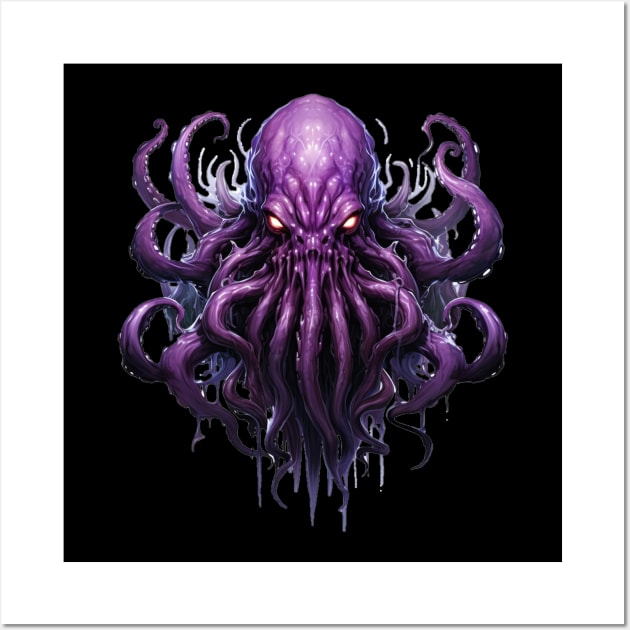 Cthulu Wall Art by Jason's Finery